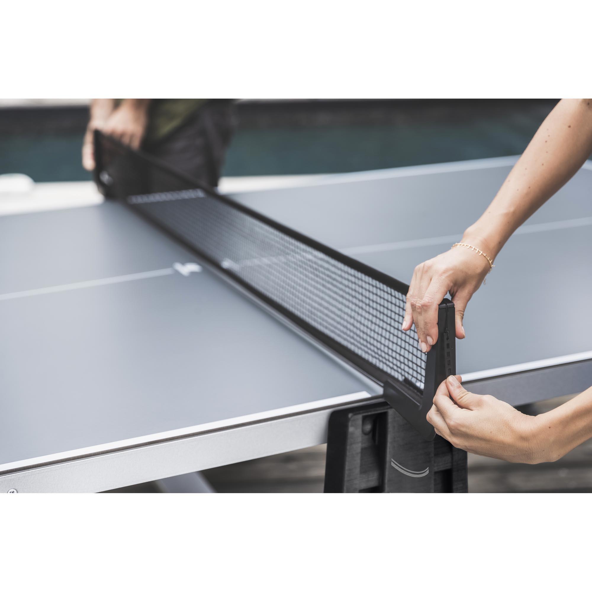 TABLE DE PING PONG EXTÉRIEURE 300X GRISE 28/32