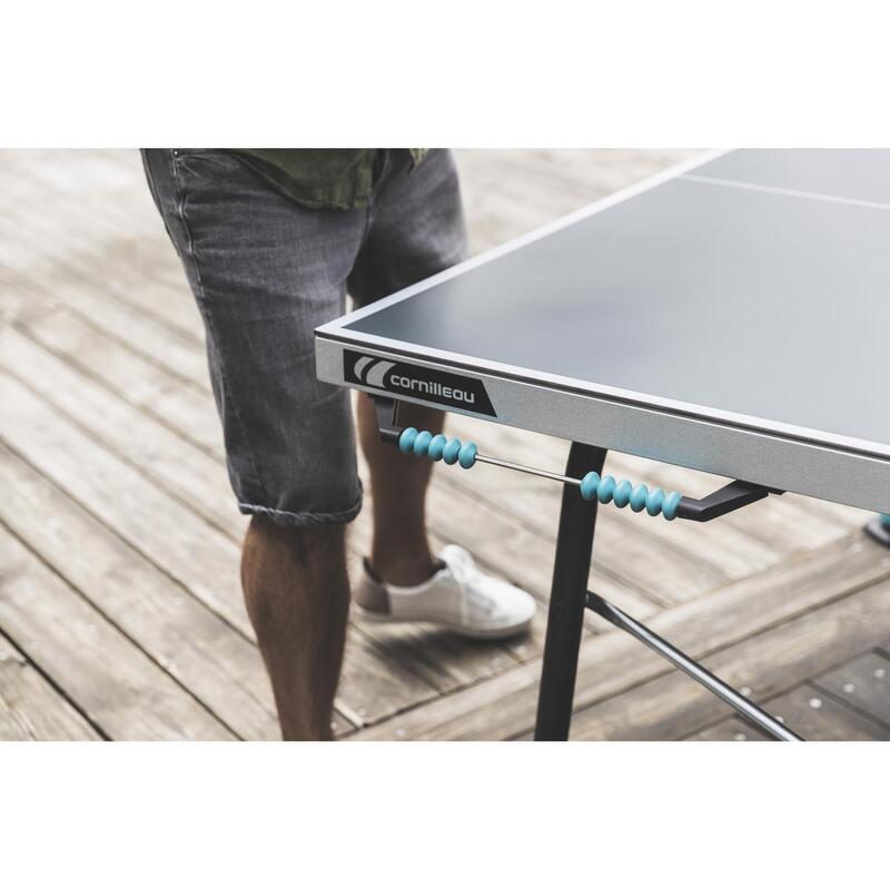 Mesa ping pong exterior plegable tablero 5 mm Cornilleau 300 X Cross
