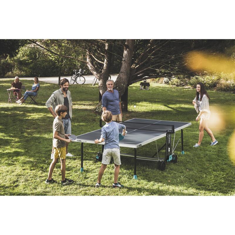 TABLE DE PING PONG FREE 300X OUTDOOR GRISE