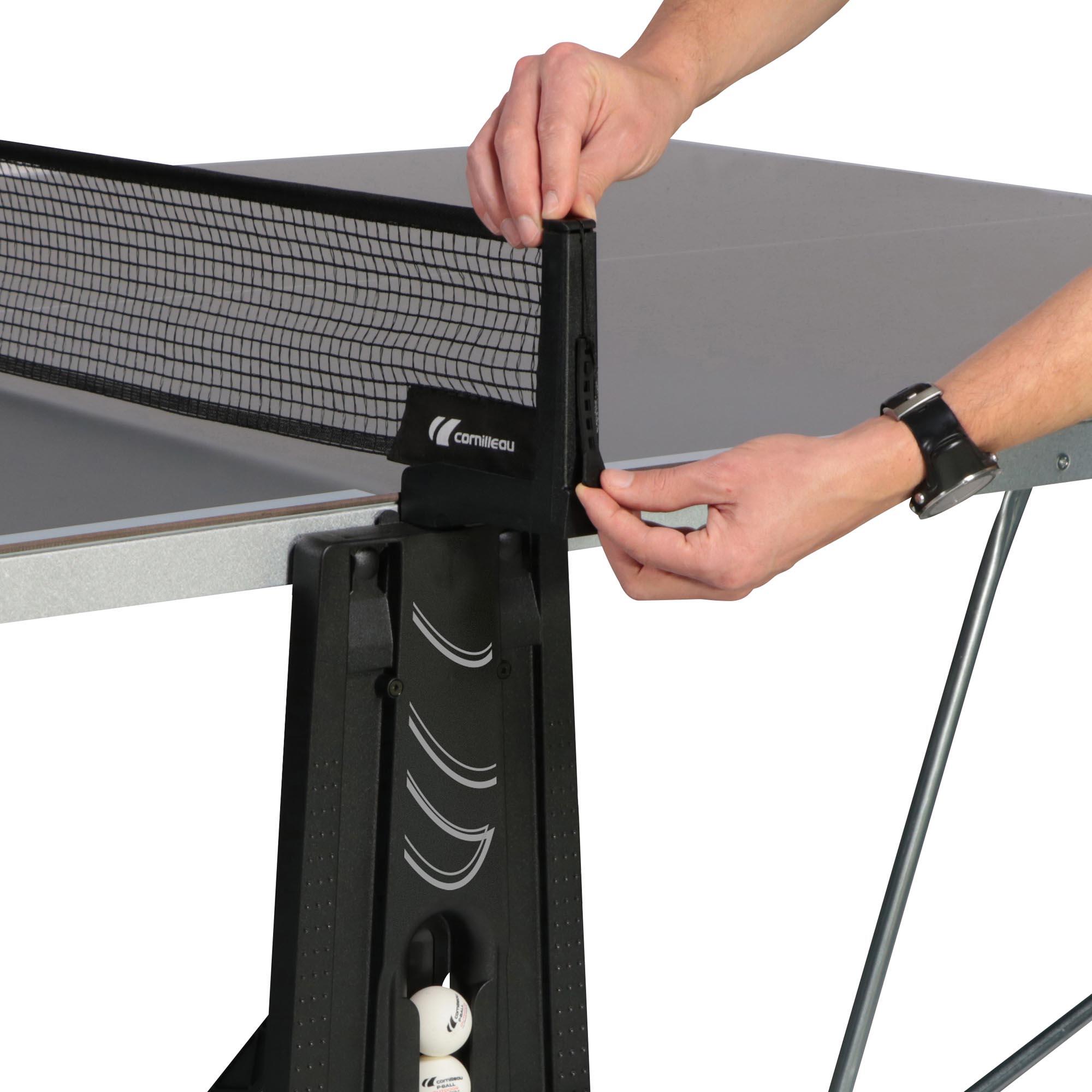 Outdoor Table Tennis Table 300X - Grey 7/20