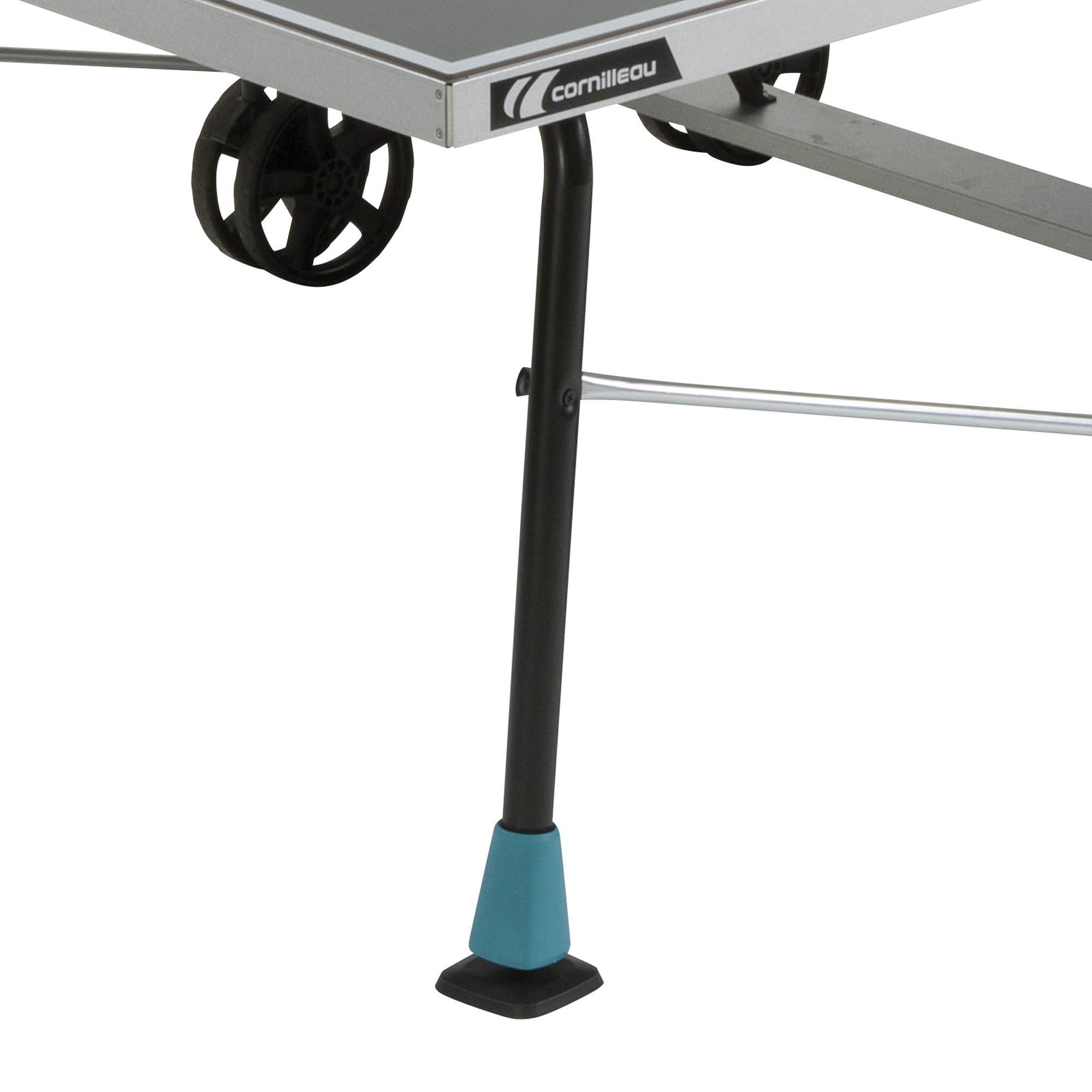 Outdoor Table Tennis Table 300X - Grey 6/20