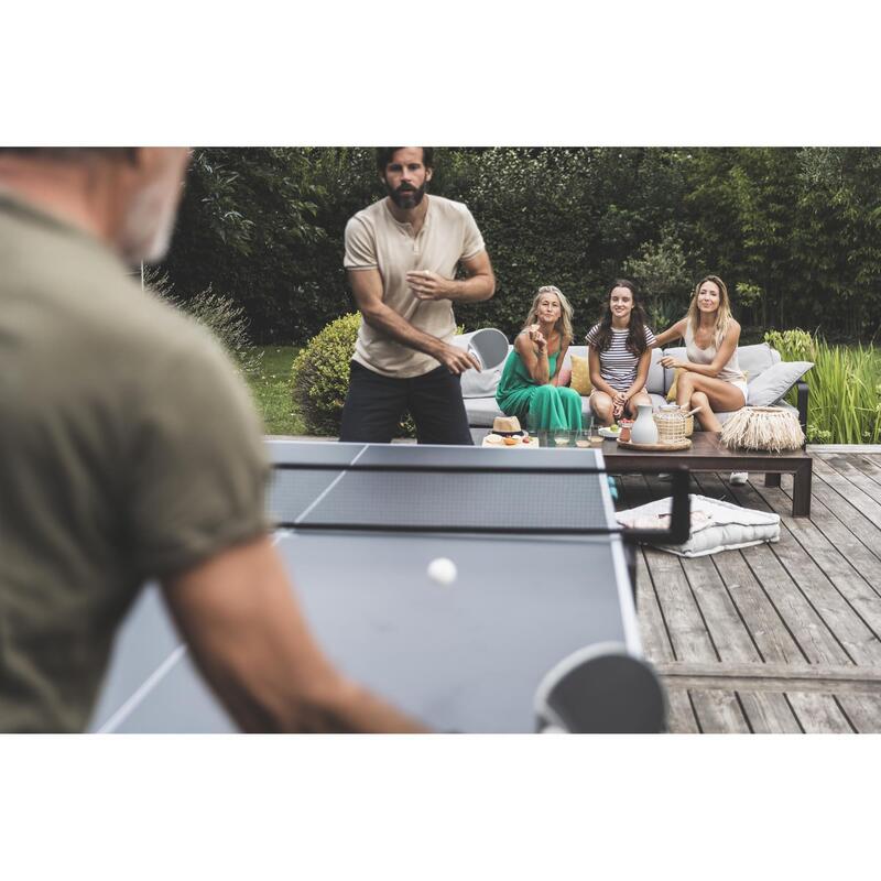 TABLE DE PING PONG FREE 400X OUTDOOR GRISE
