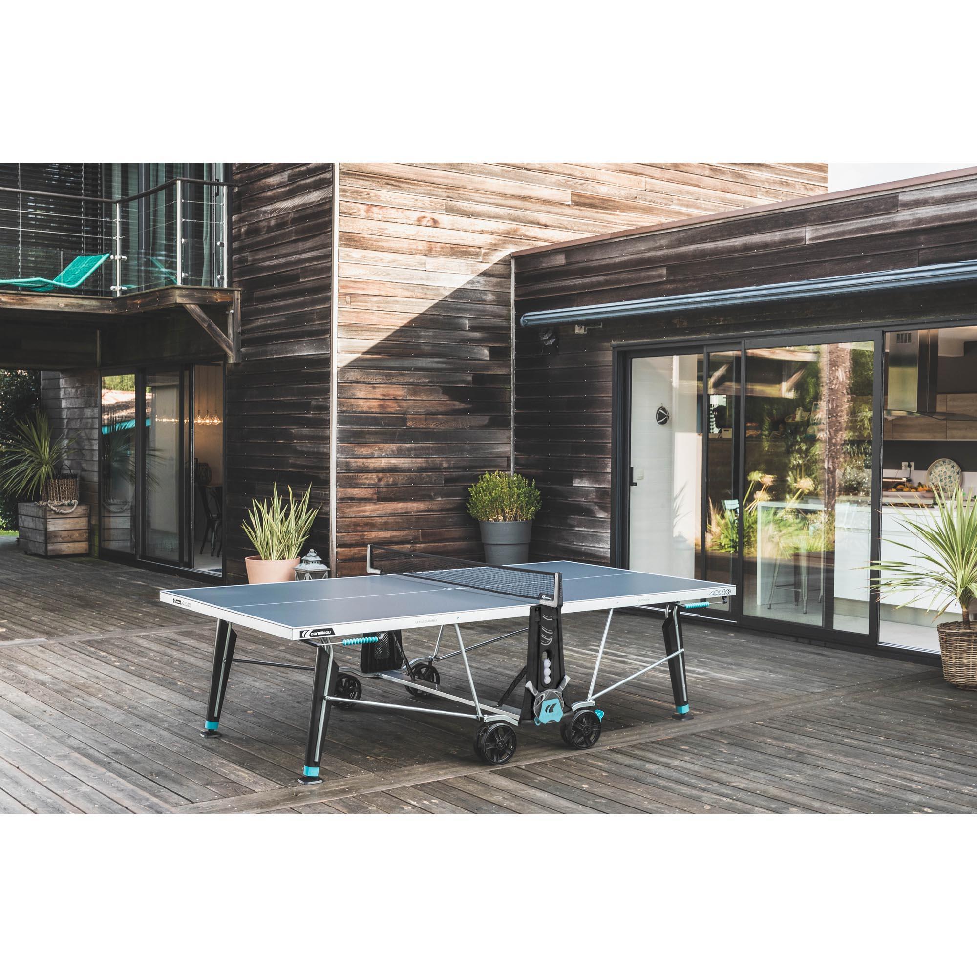 TABLE DE PING PONG EXTÉRIEURE 400X GRISE 30/31