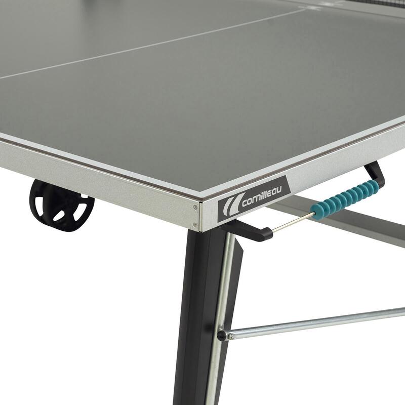 Mesa ping pong exterior plegable tablero 5 mm Cornilleau 400 X Cross