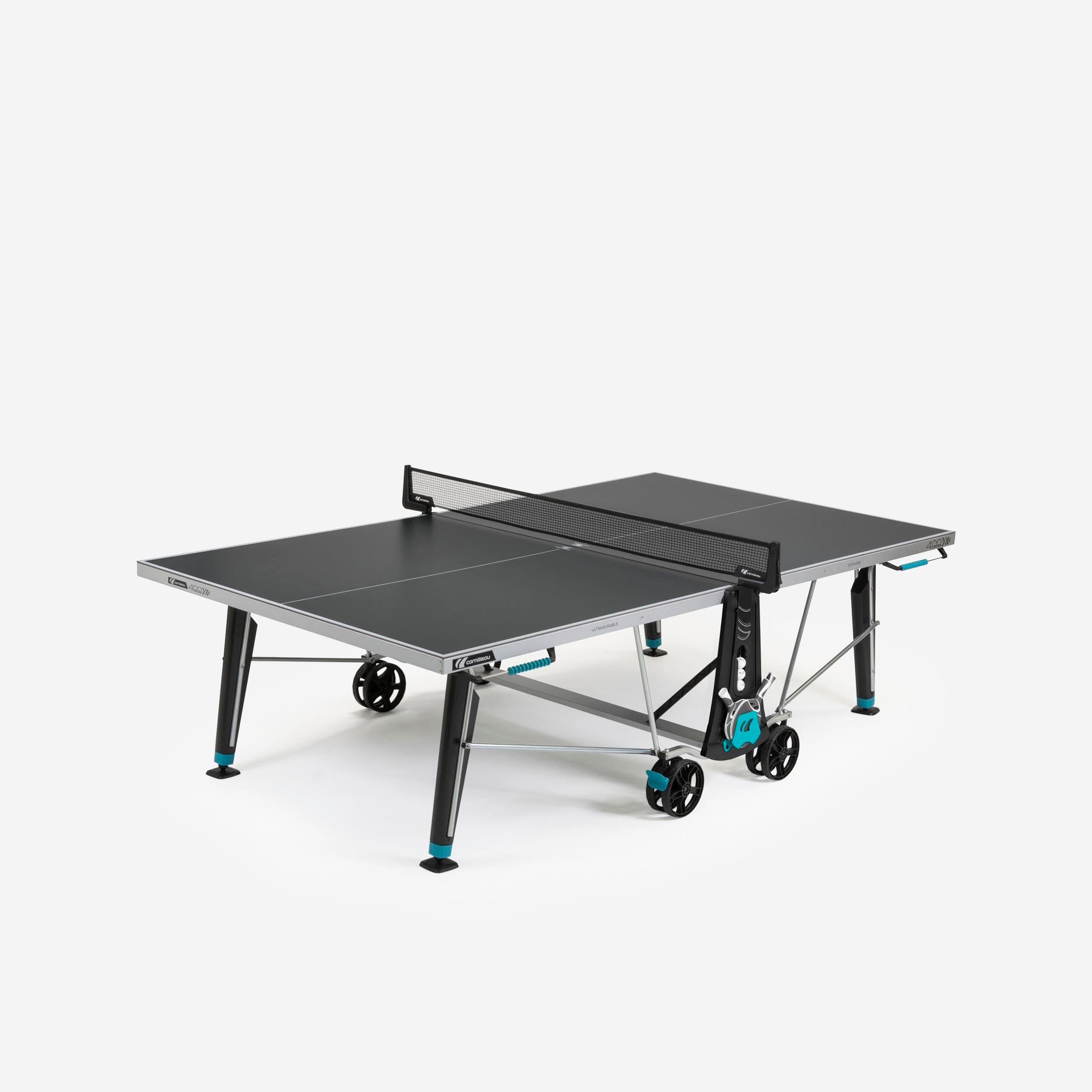 LLJ&OO 5/8 Inch Professional Ping Pong Table Tennis Table,Foldable with Free Rackets Balls and Net 