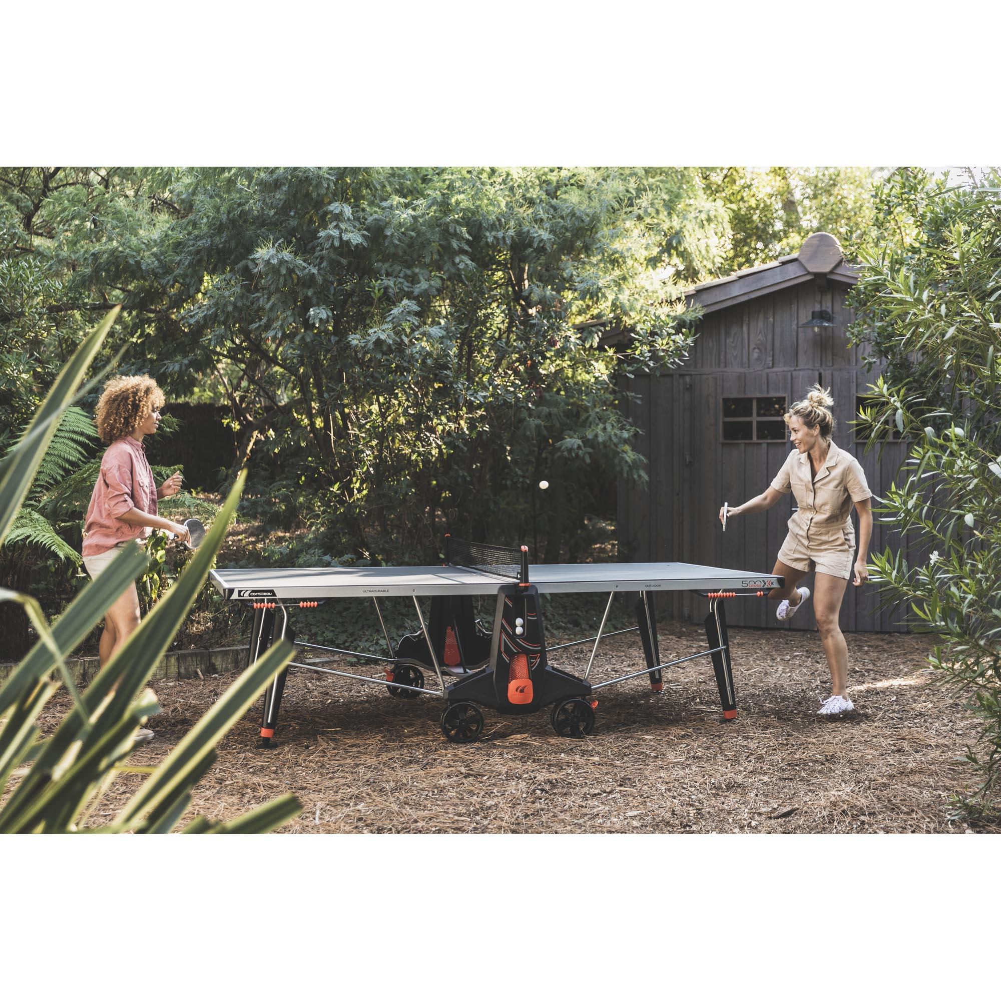 TABLE DE PING PONG EXTÉRIEURE 500X GRISE 23/31