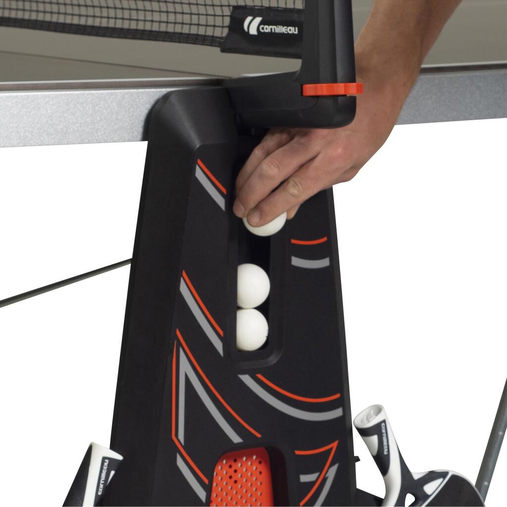 Sivi sto za stoni tenis PPT 500X OUTDOOR