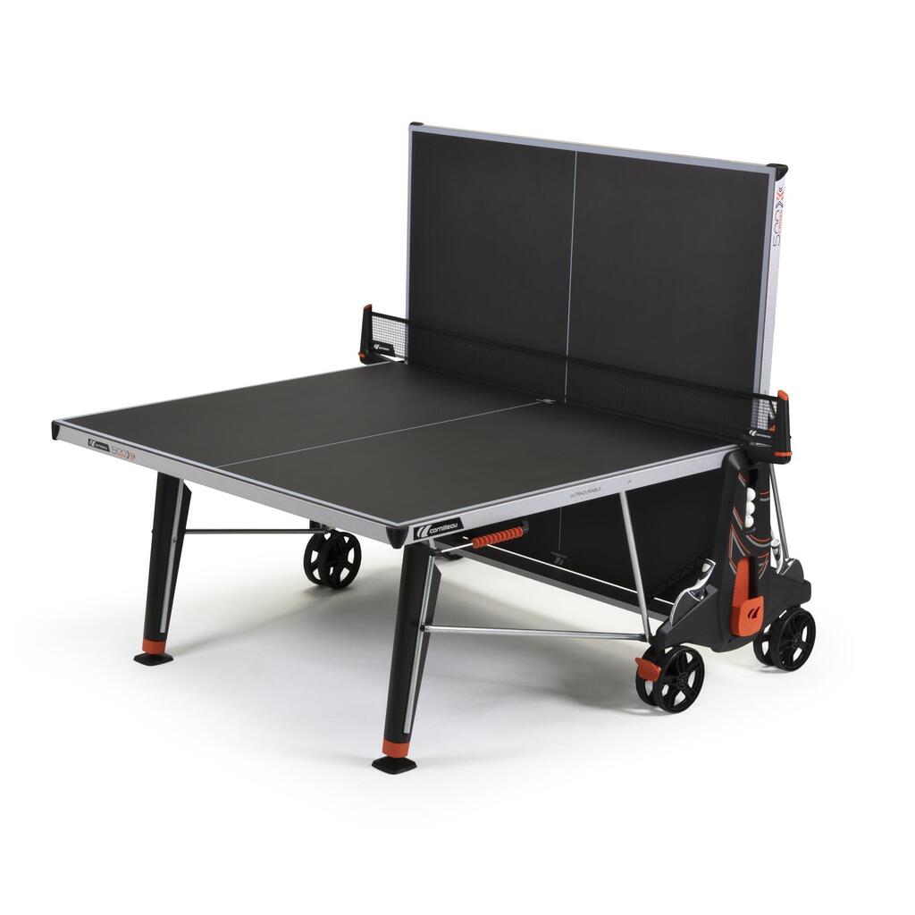 Outdoor Table Tennis Table 500X - Black