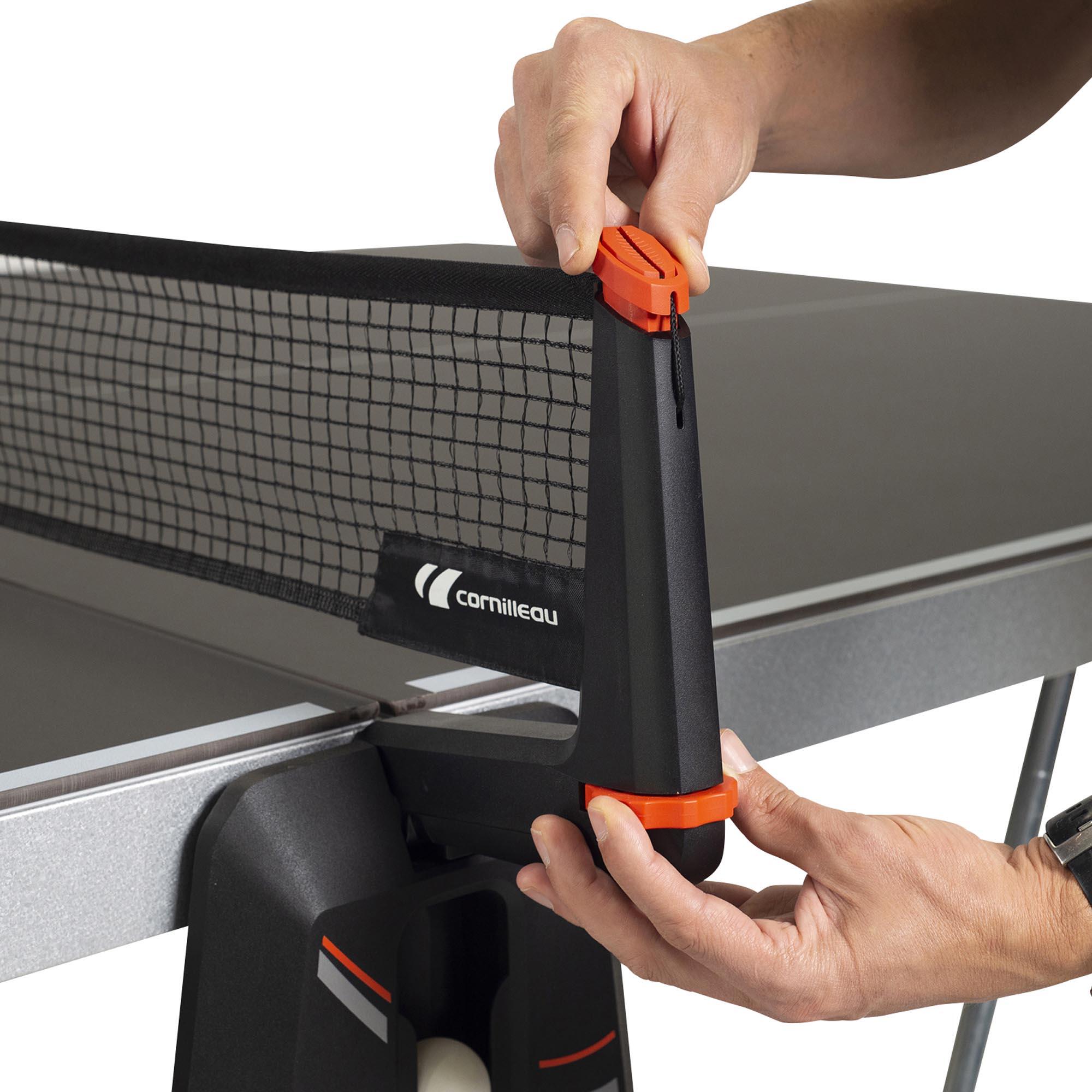 Outdoor Table Tennis Table 500X - Black 18/20