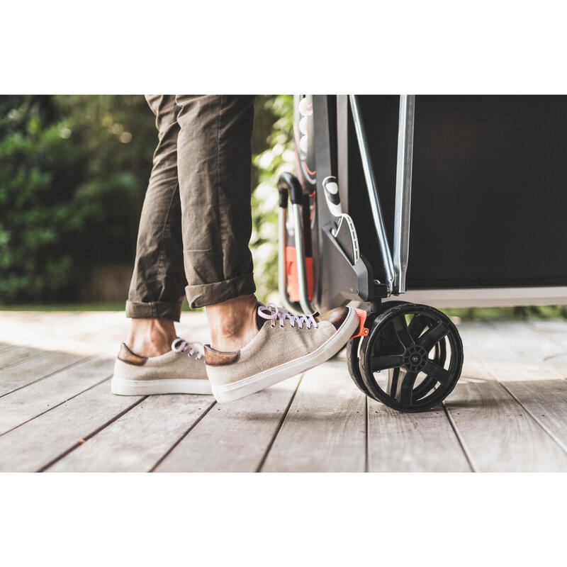 MASĂ DE TENIS DE MASĂ PENTRU EXTERIOR 600X GRI