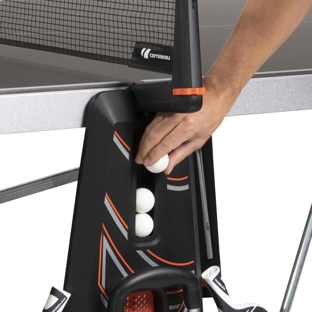 Sivi sto za stoni tenis PPT 600X OUTDOOR