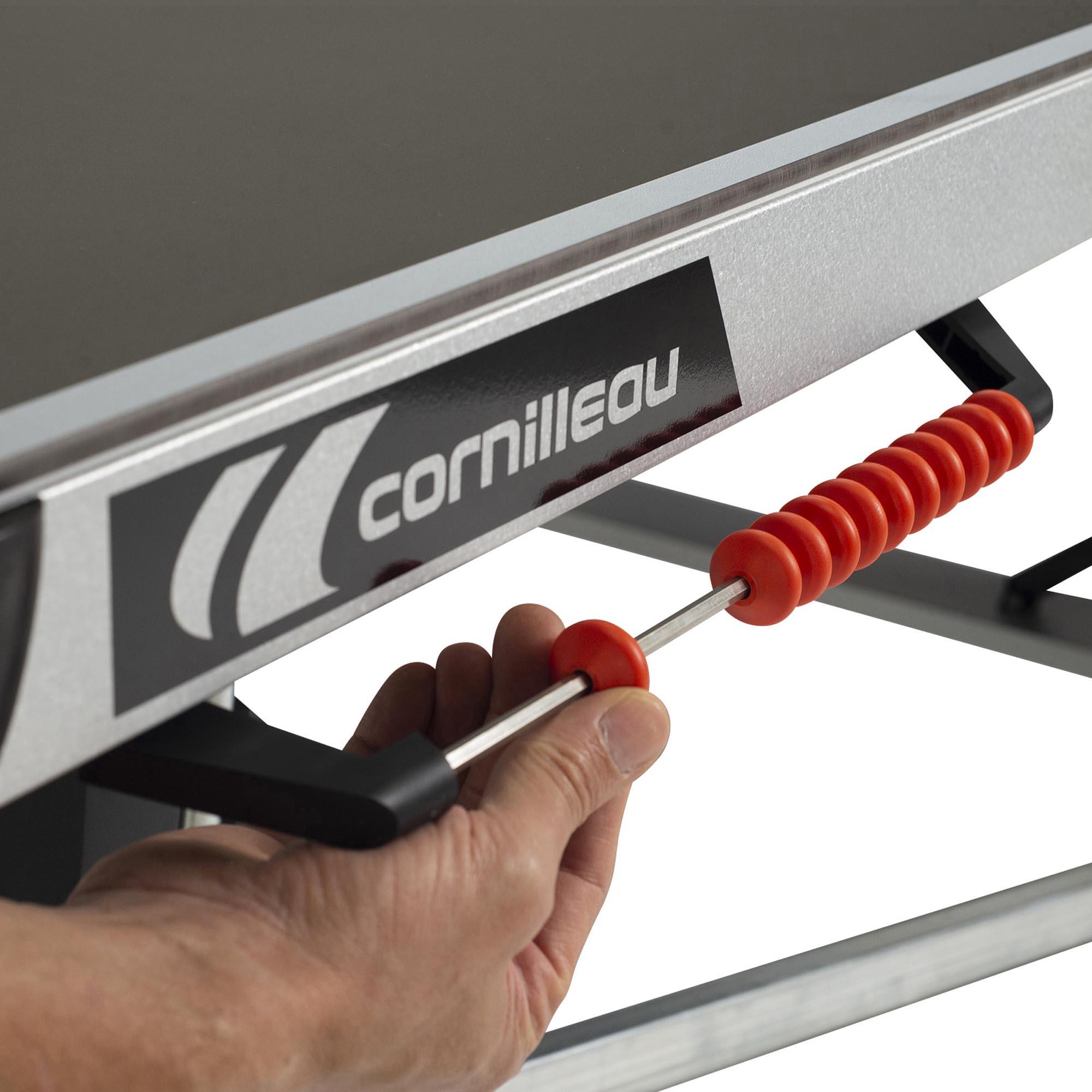 Outdoor Table Tennis Table PPT 600X - Grey 15/22
