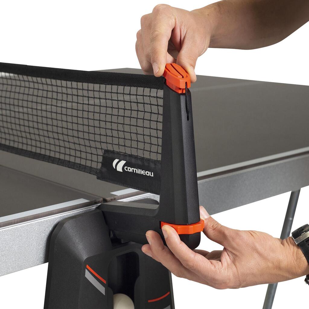 Sivi sto za stoni tenis PPT 600X OUTDOOR