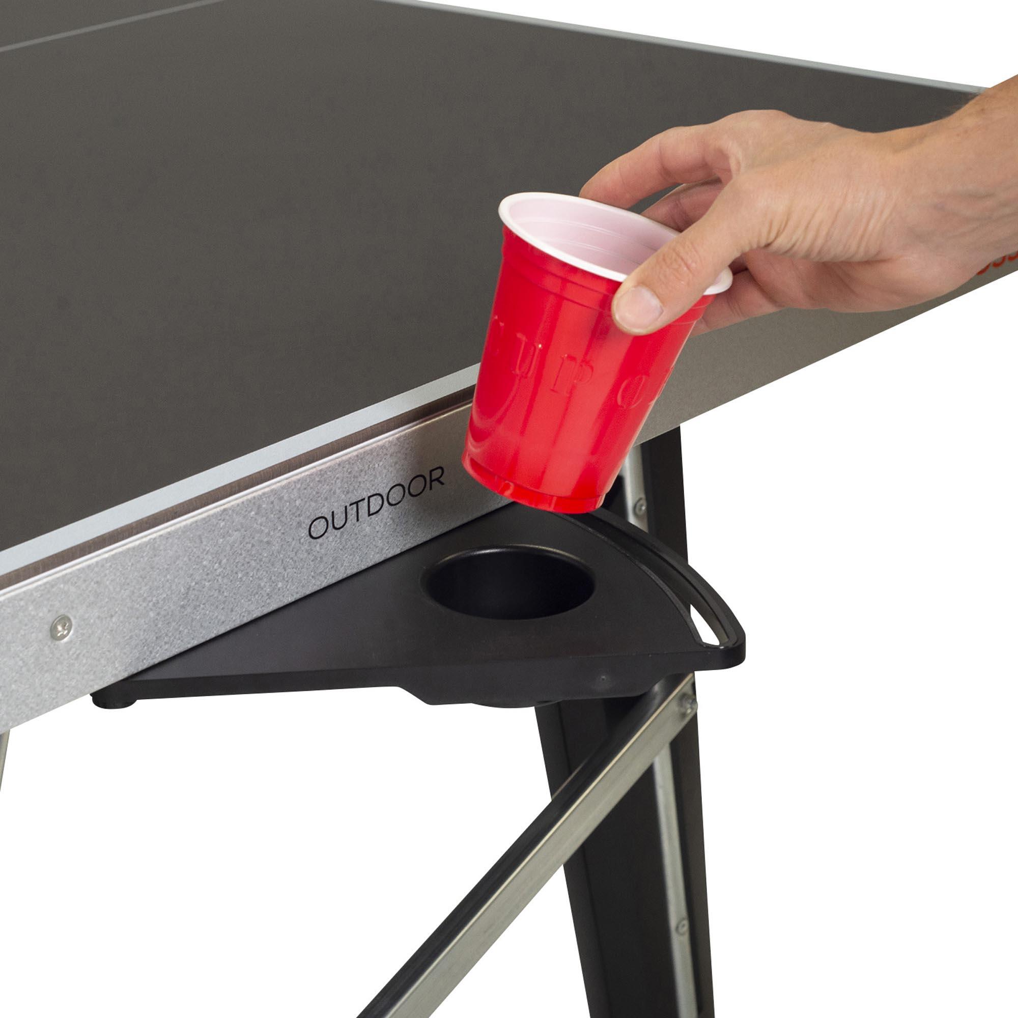 Outdoor Table Tennis Table 600X - Black 21/23