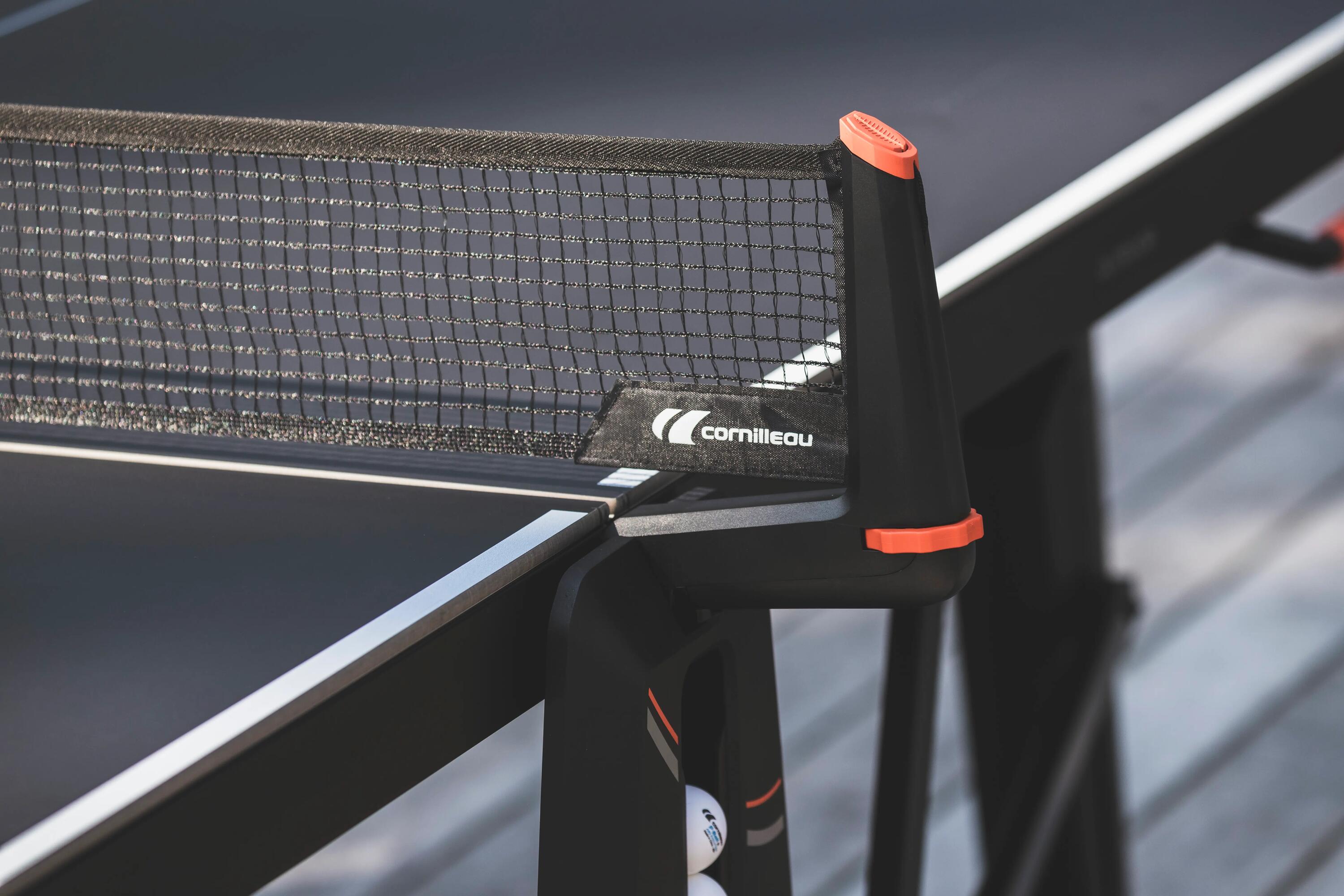 Outdoor Free Table Tennis Table 700X - Grey 19/28