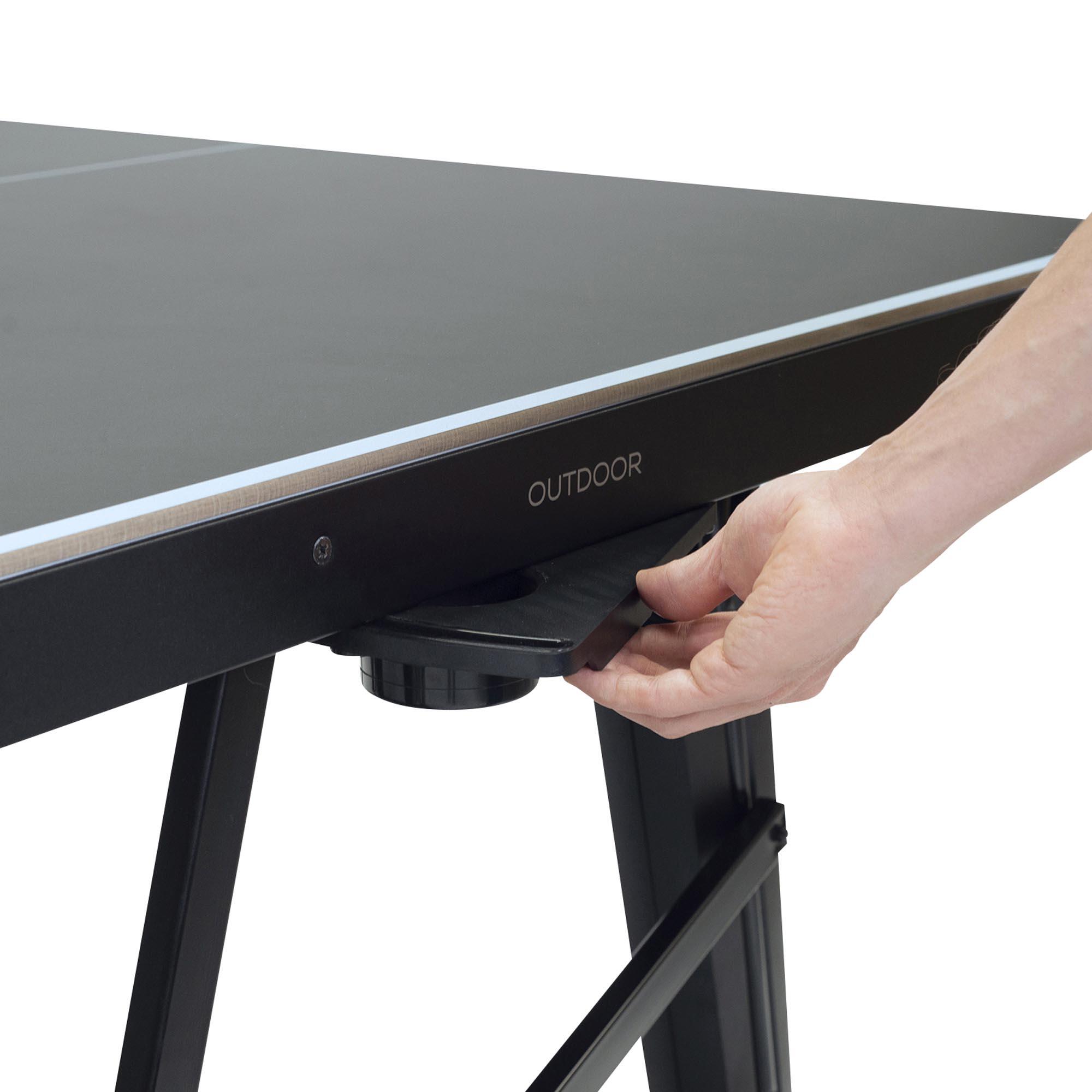 Outdoor Free Table Tennis Table 700X - Grey 11/28