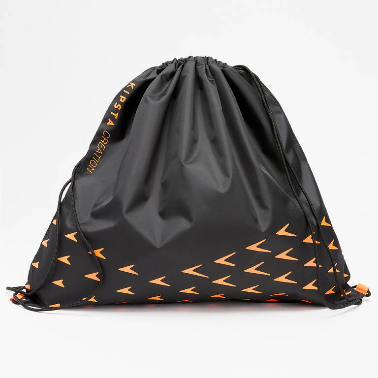 15L Shoe Bag Light - Black/Orange