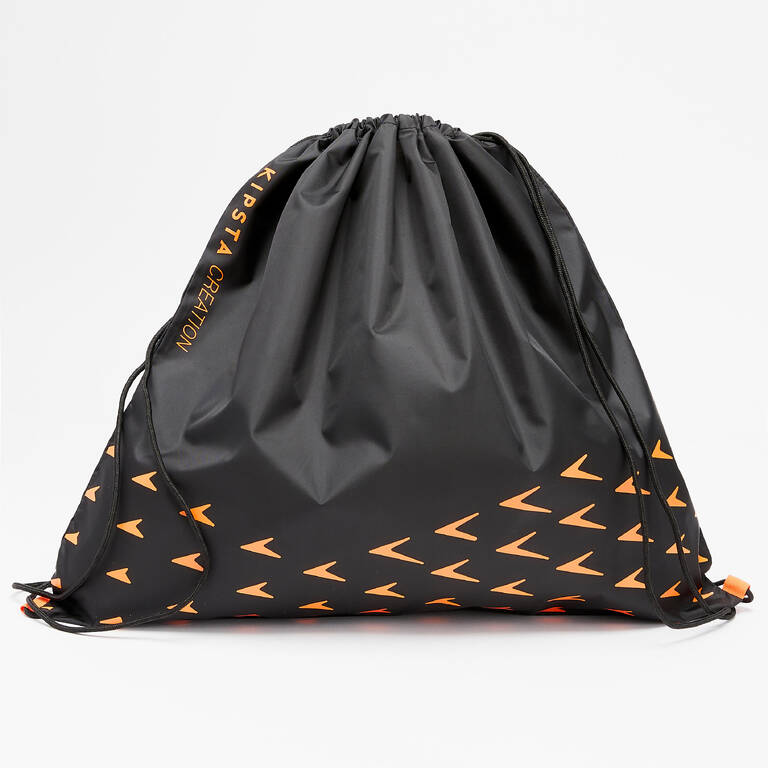 Football Shoe Bag 15L Light - Black/Orange