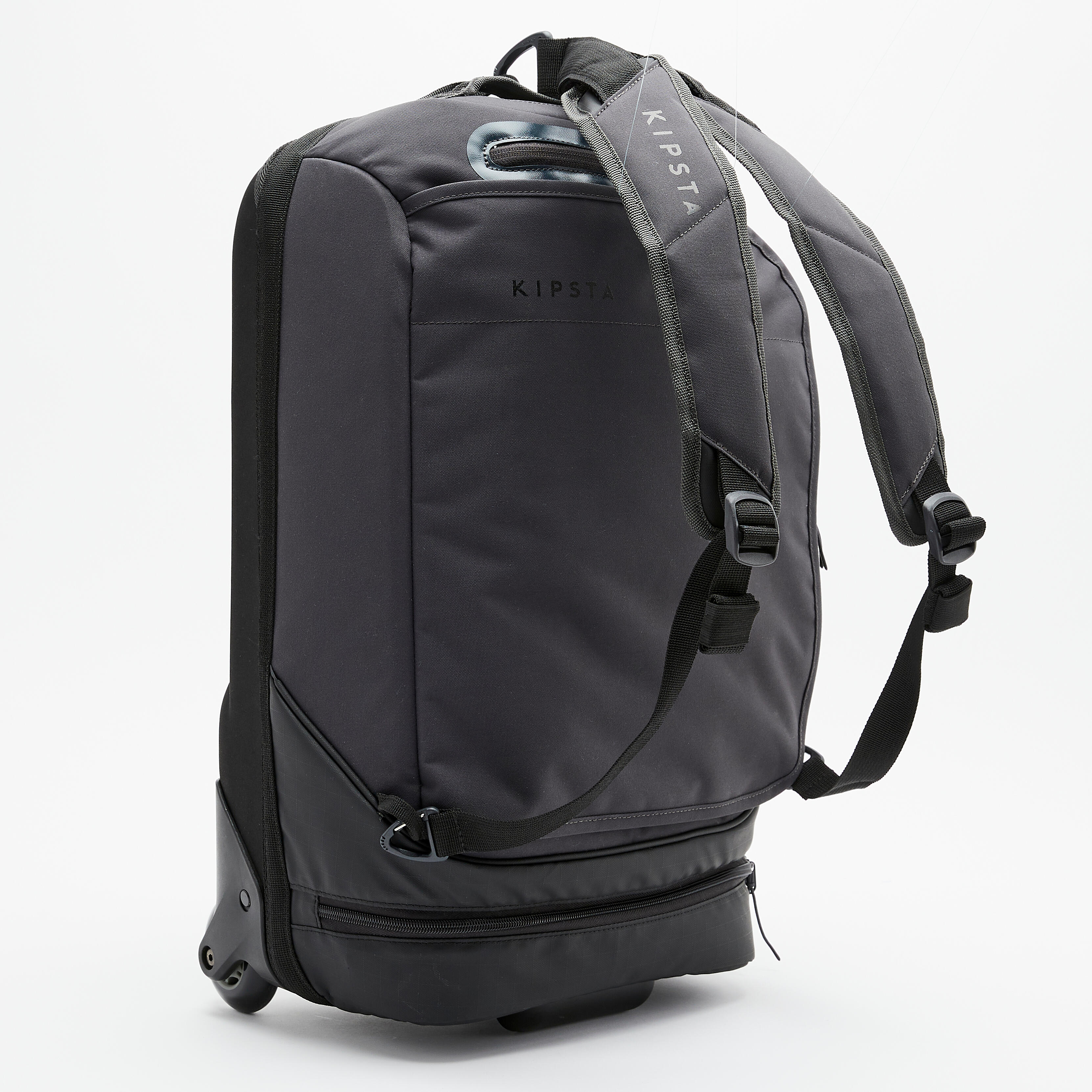 Maleta de viaje con ruedas para cabina de 30 litros Kipsta Essential gris -  Decathlon