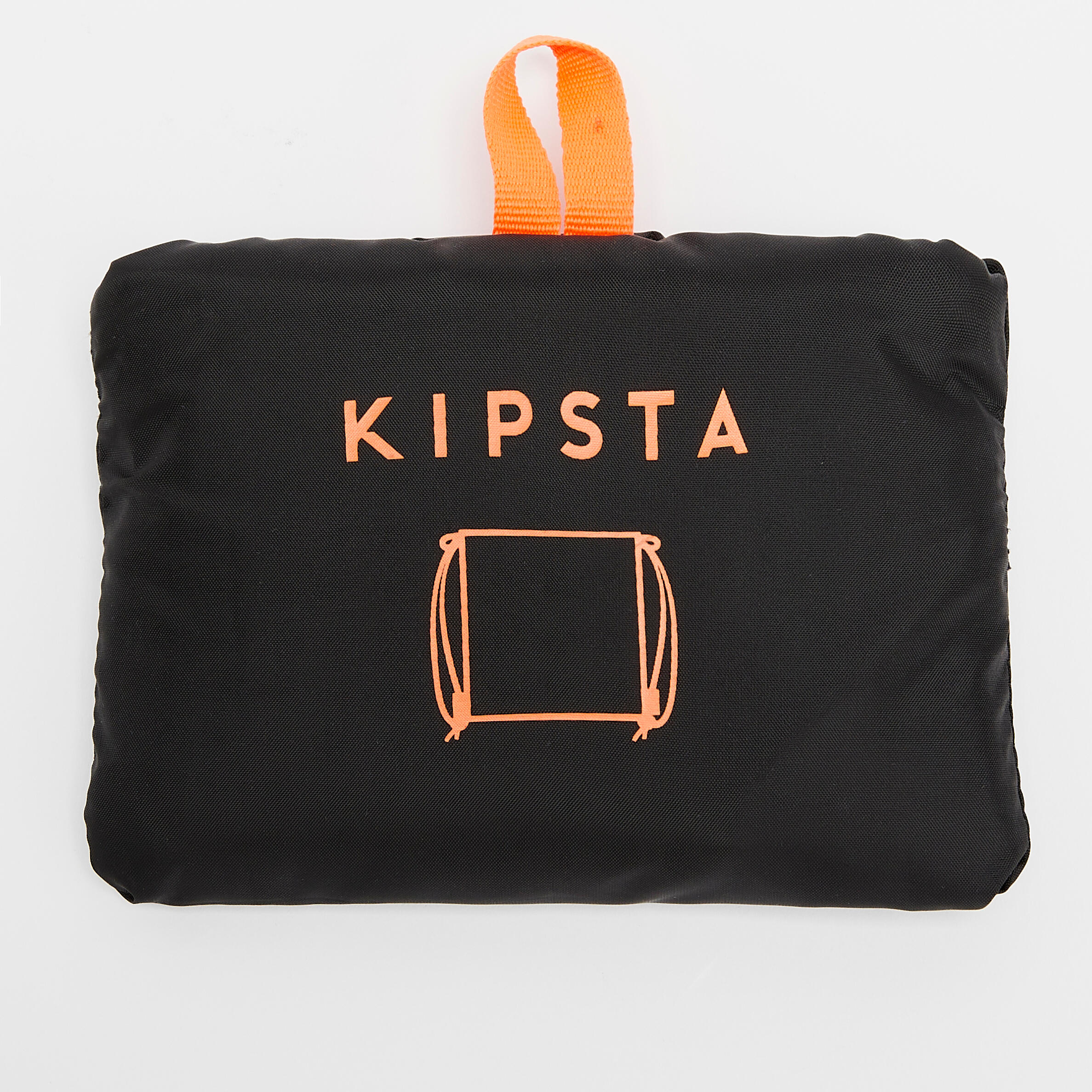 Soccer Shoe Bag - 15 L Black/Orange - KIPSTA