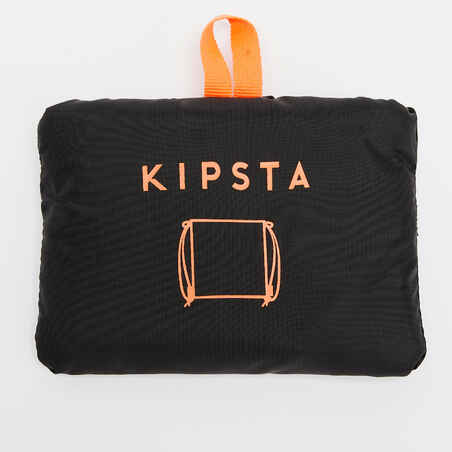 Bolsa deportiva con cuerdas 15 L Kipsta Light - Negro naranja