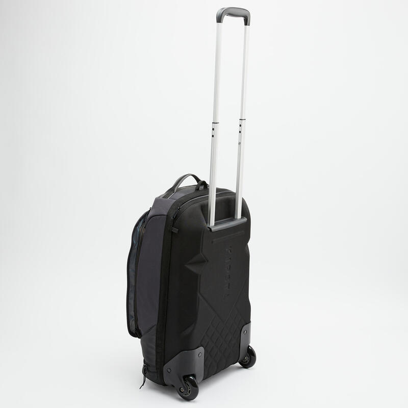 Valise 30L à roulettes - sac de voyage transport cabine - URBAN noire