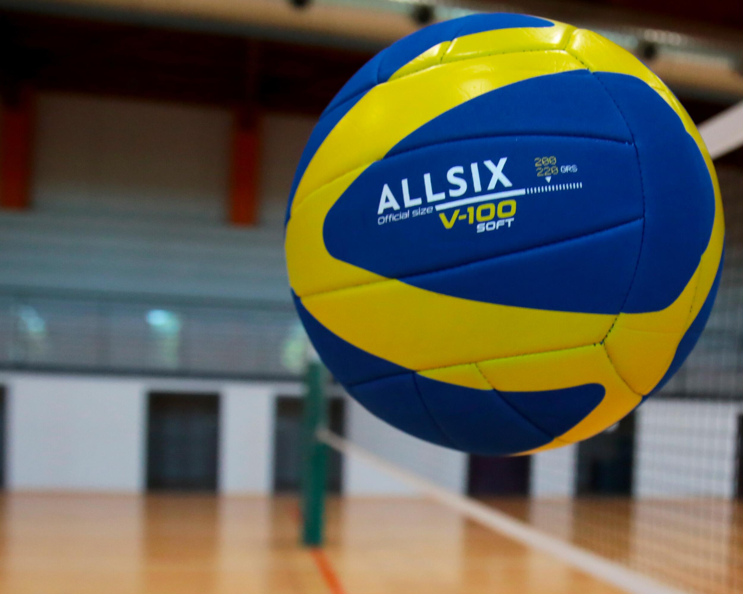 V100 soft volleyball 200–220 g - ALLSIX