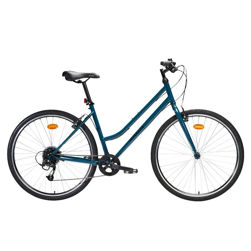 BICICLETA DE TREKKING RIVERSIDE 120 TURQUESA