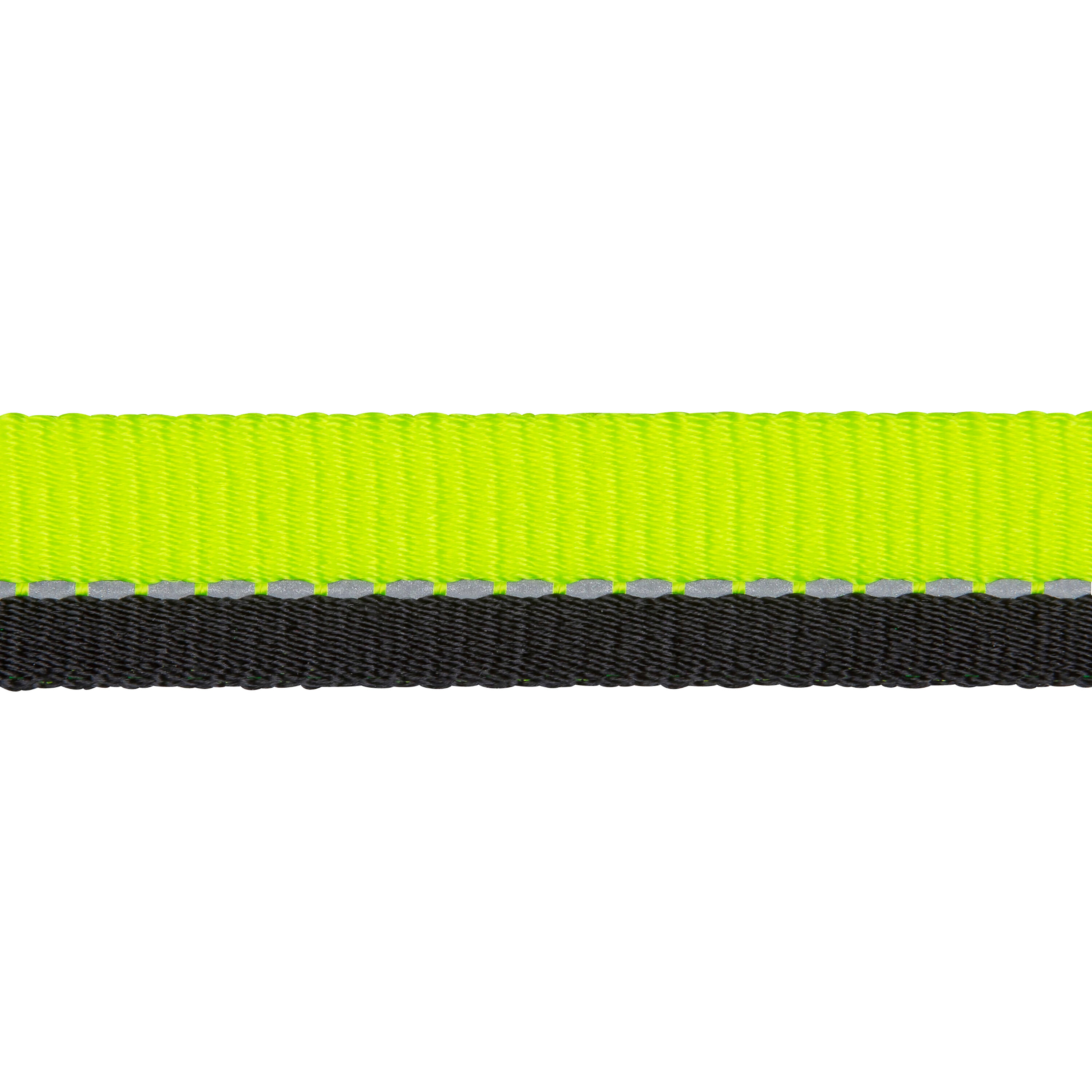 1-metre black/yellow fluorescent boat lanyard