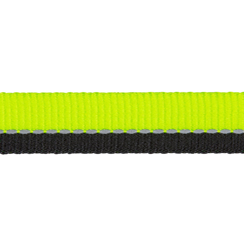 Yelkenli Lanyard - 1 Metre - Siyah / Neon Sarı