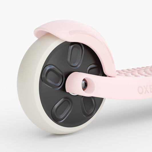 Самокат детский бело-розовый Learn 500 Oxelo