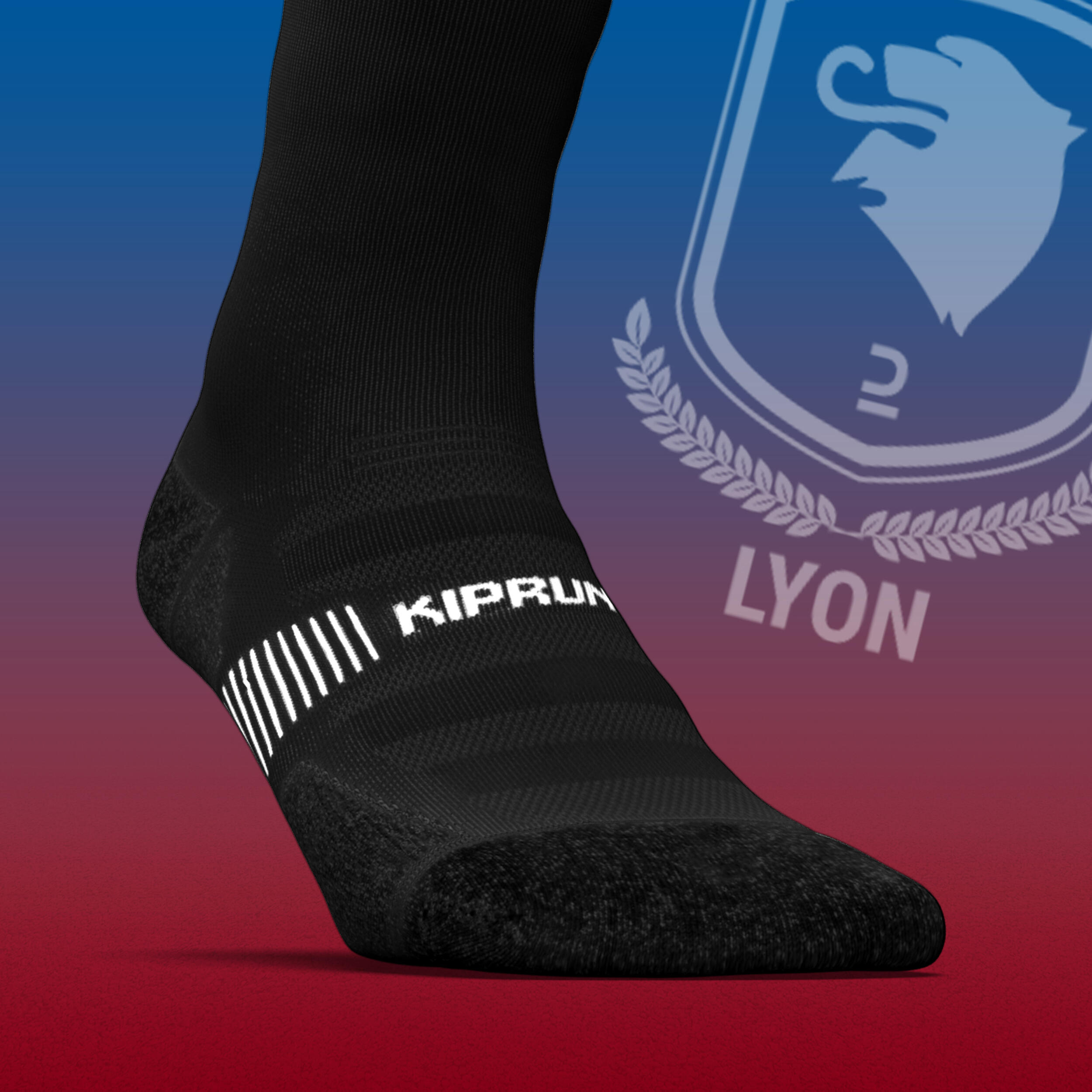 Run900 Running Thick Mid-Calf Socks Lyons - Limited Edition 2/3