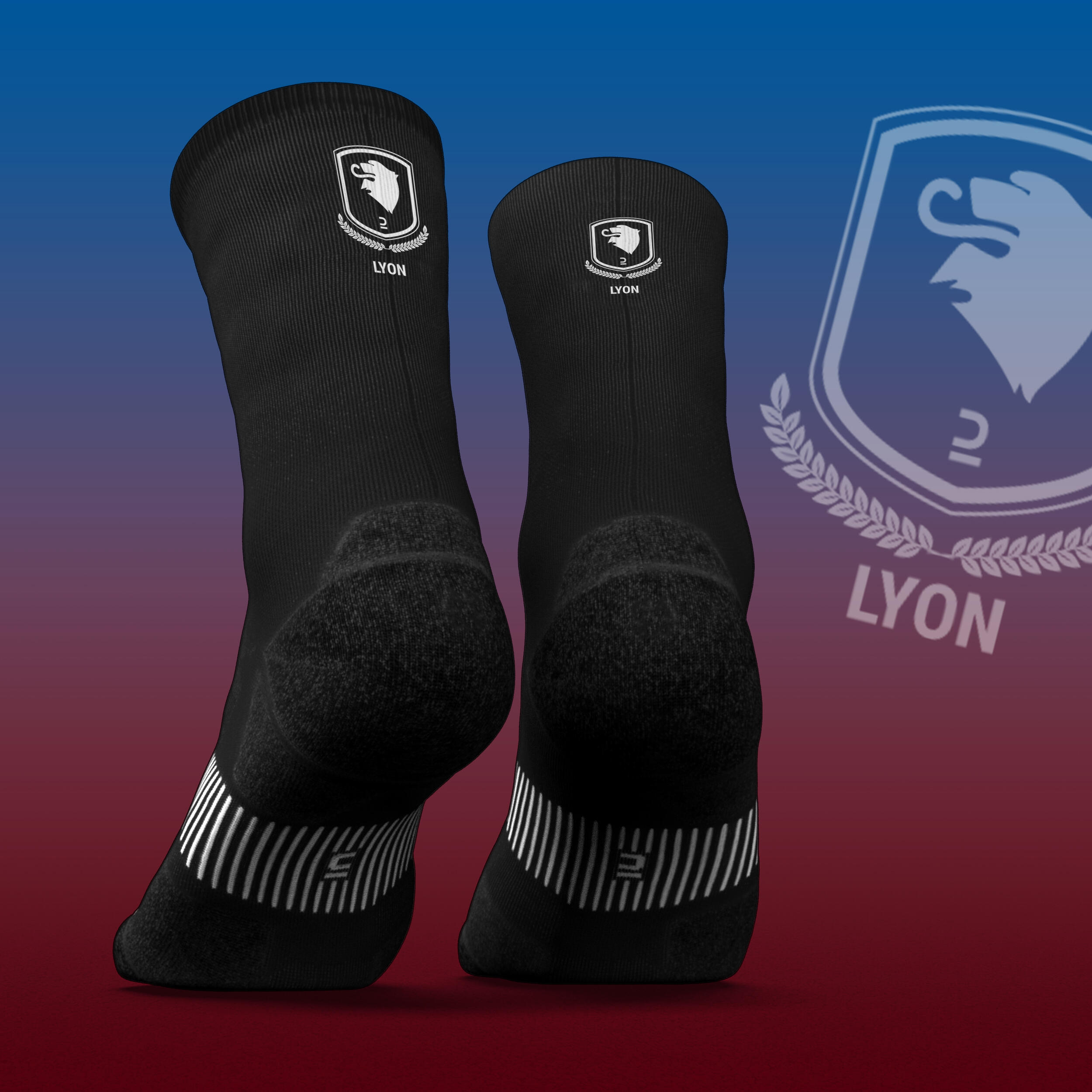 Run900 Running Thick Mid-Calf Socks Lyons - Limited Edition 3/3