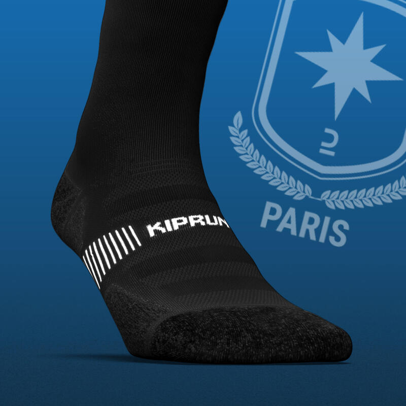 CHAUSSETTES DE RUNNING RUN900 EPAISSES MI-MOLLET EDITION LIMITEE PARIS