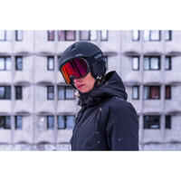 WOMEN’S WARM SKI JACKET - 500 - BLACK