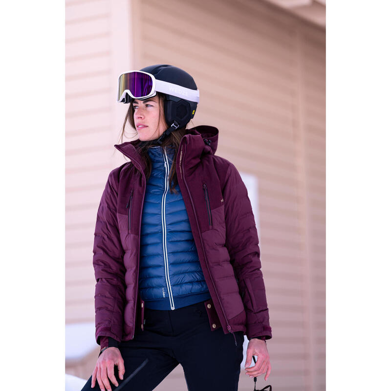 Plumífero de esquí y nieve Mujer Wedze SKi-P 900