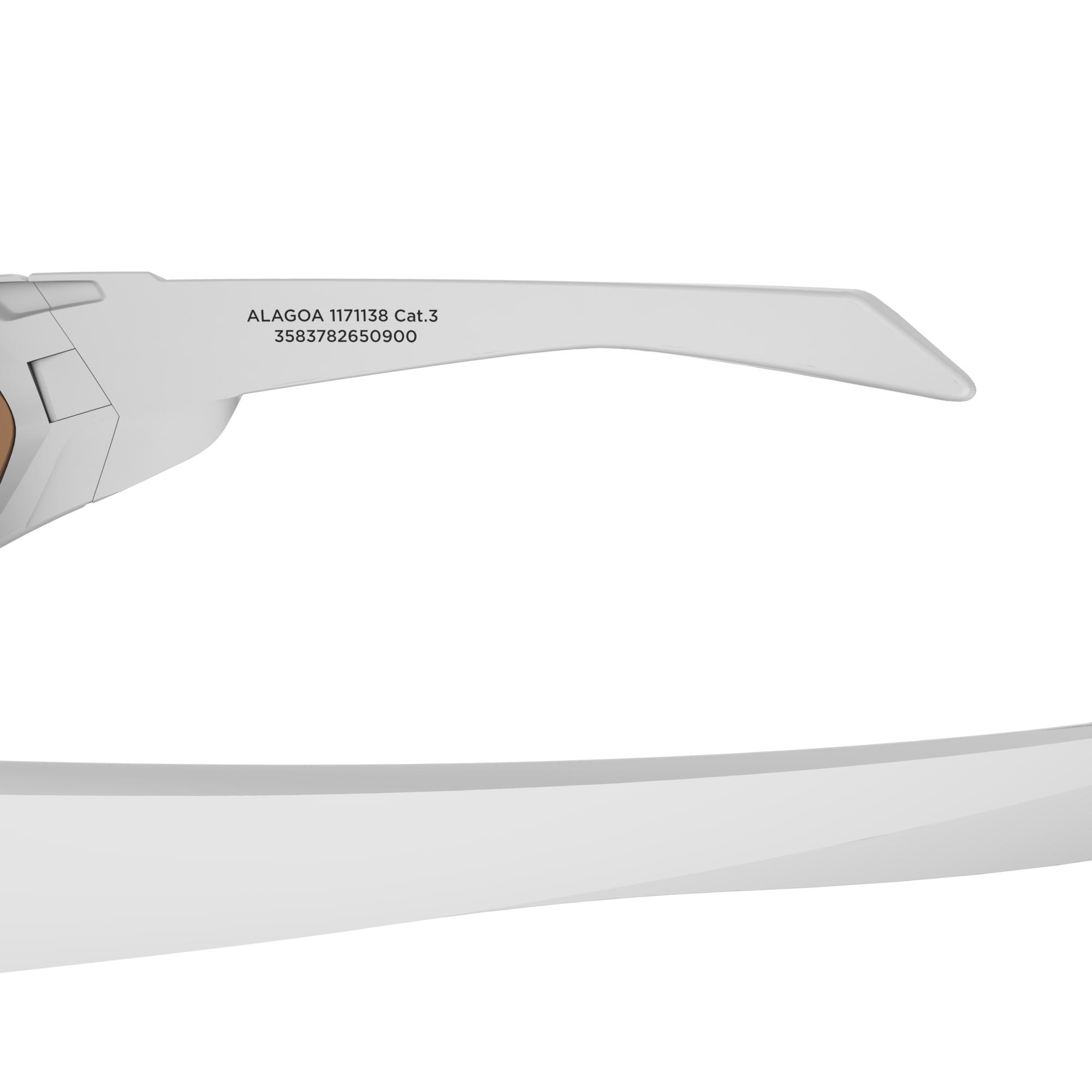 ALAGOA Adult Floatable Water Sports Sunglasses - White Polarised 6/11