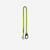 Longe voile bateau élastique 2 mètres jaune fluo/noir