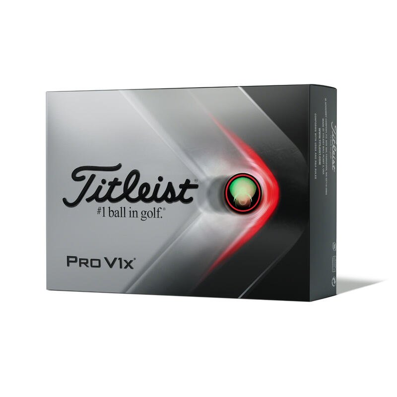 Golfballen Pro V1X 2021 12 stuks wit