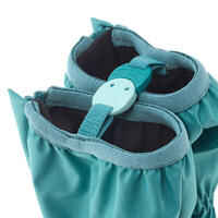 Babies’ Ski Mittens - 500 Warm - Turquoise