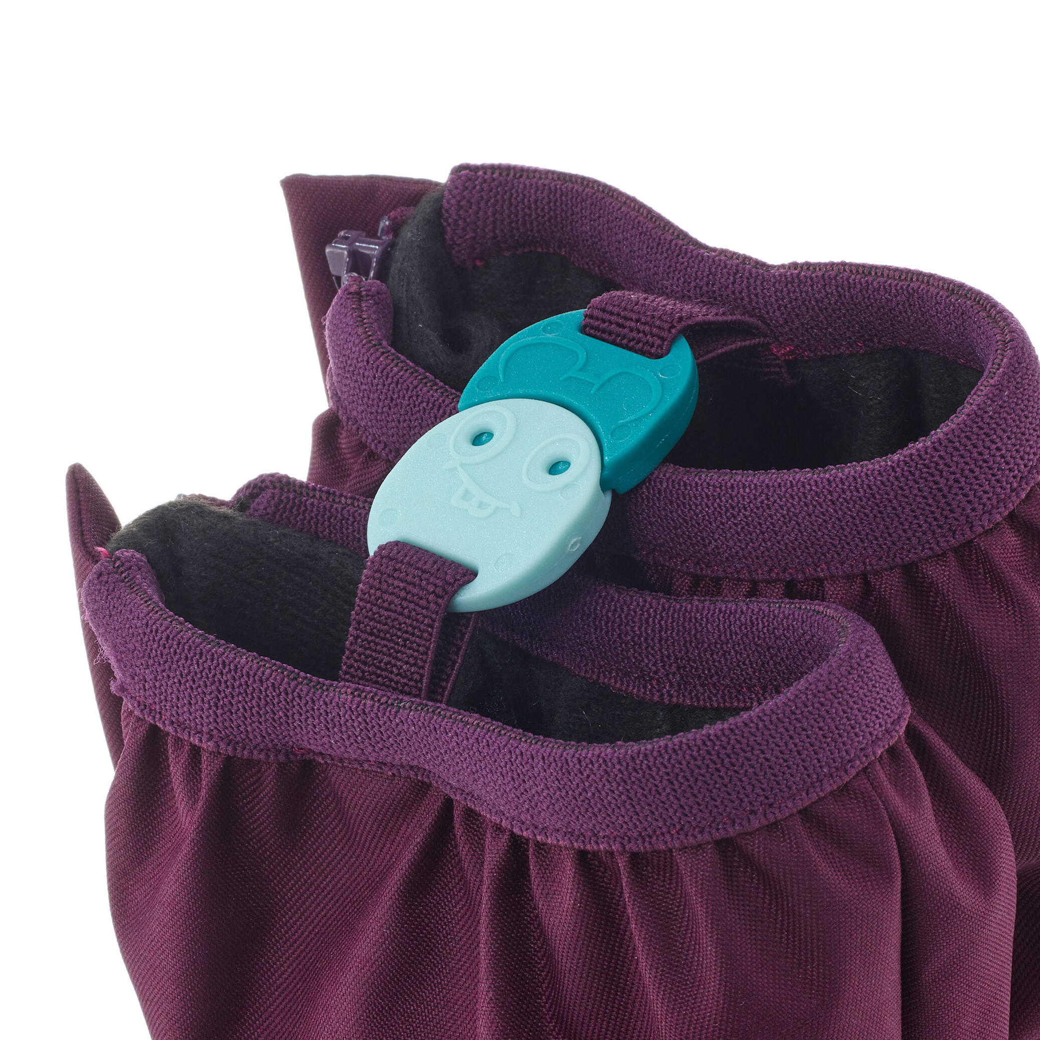 Mitaines imperméables enfant – mauve - Prune, Prune - Wedze