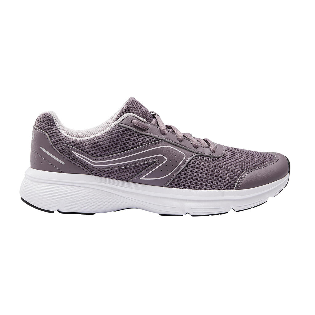 Kalenji run cushion women's running shoes - grey