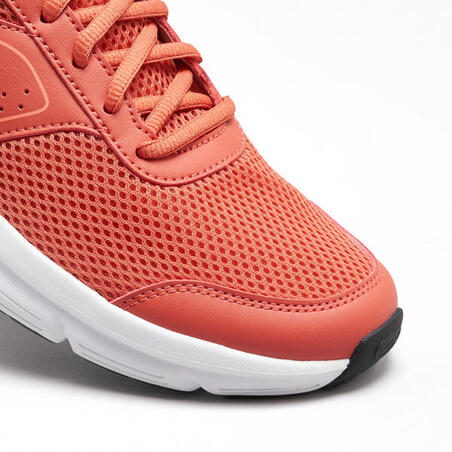 נעלי ריצה דגם Kalenji Run Cushion לנשים - כתום