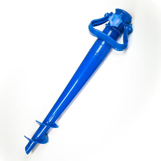 Soporte de rosca para sombrilla de playa Sun&Surf azul