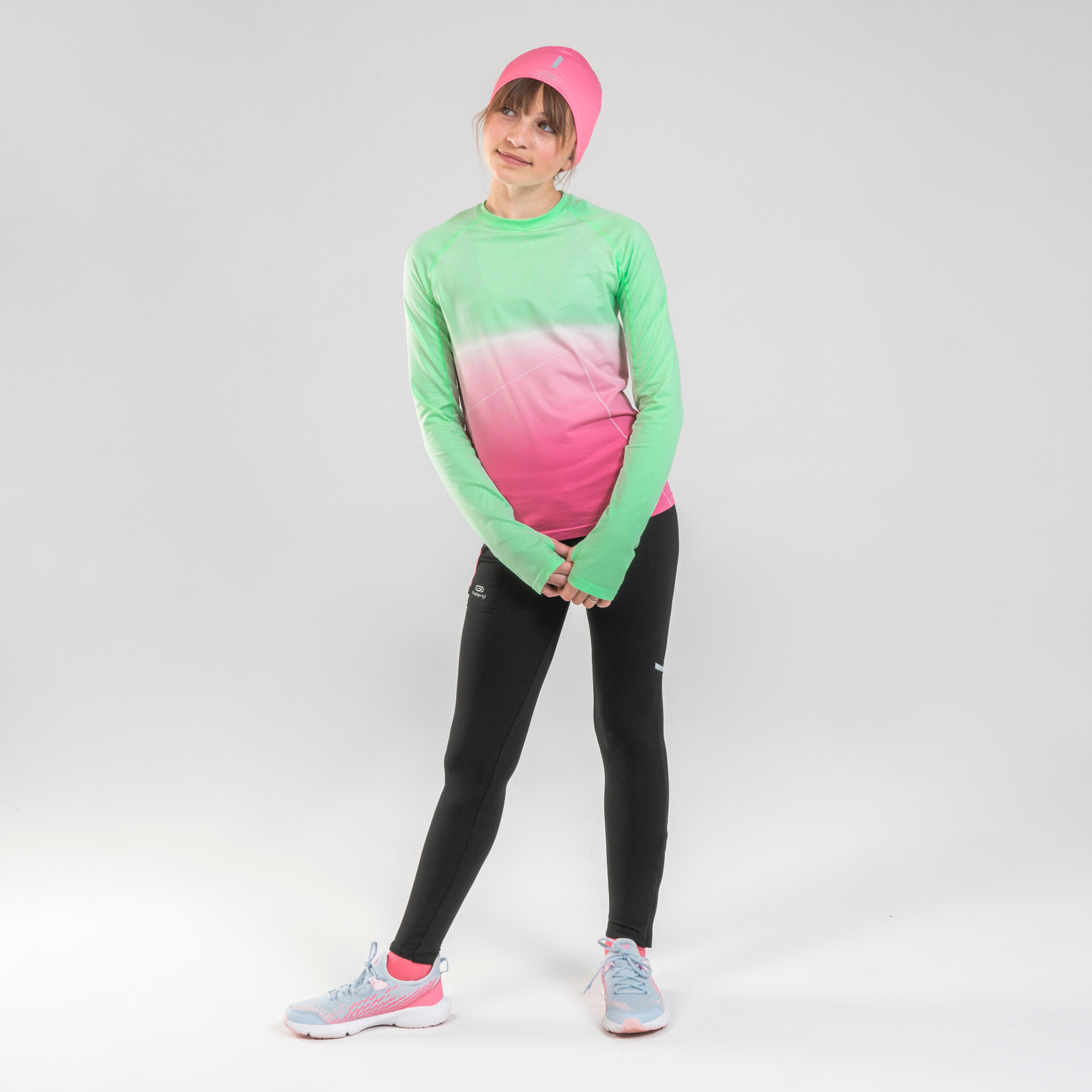 Gorro de Atletismo Criança Rosa 3/5
