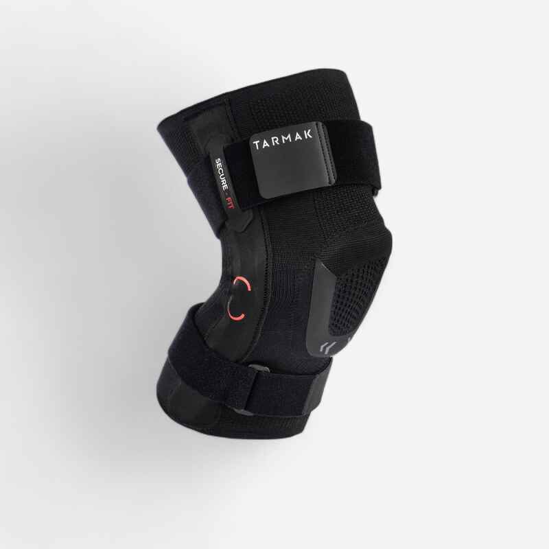 Adult Right/Left Knee Brace for Ligament Support Strong 900 - Black