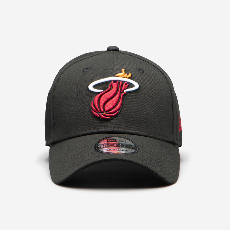 Czapka z daszkiem do koszykówki dla mężczyzn i kobiet New Era NBA Miami Heat