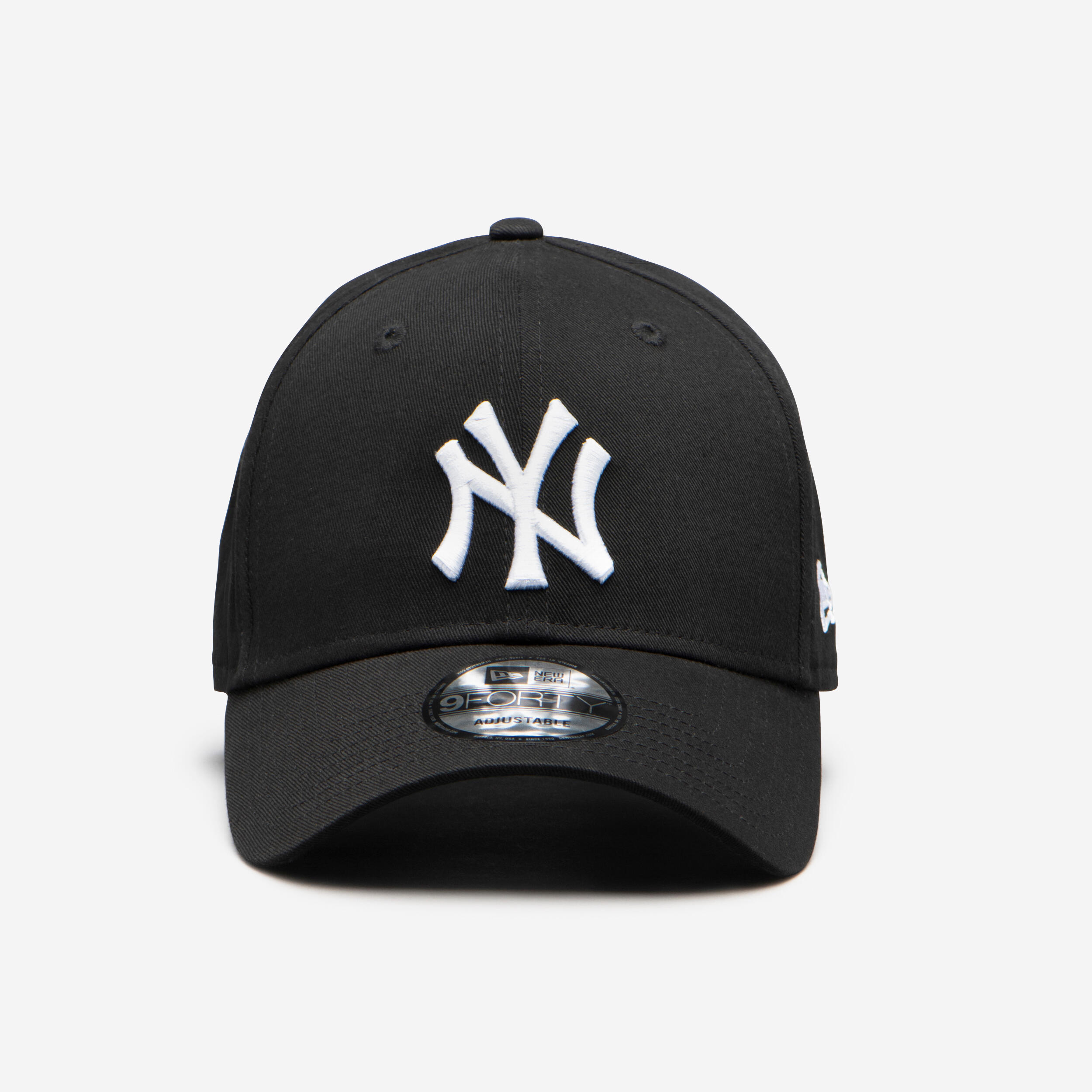 Şapcă Baseball 9Forty MLB New York Yankees Negru-Alb Adulți NEW ERA decathlon.ro