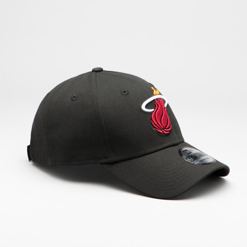 Czapka z daszkiem do koszykówki dla mężczyzn i kobiet New Era NBA Miami Heat