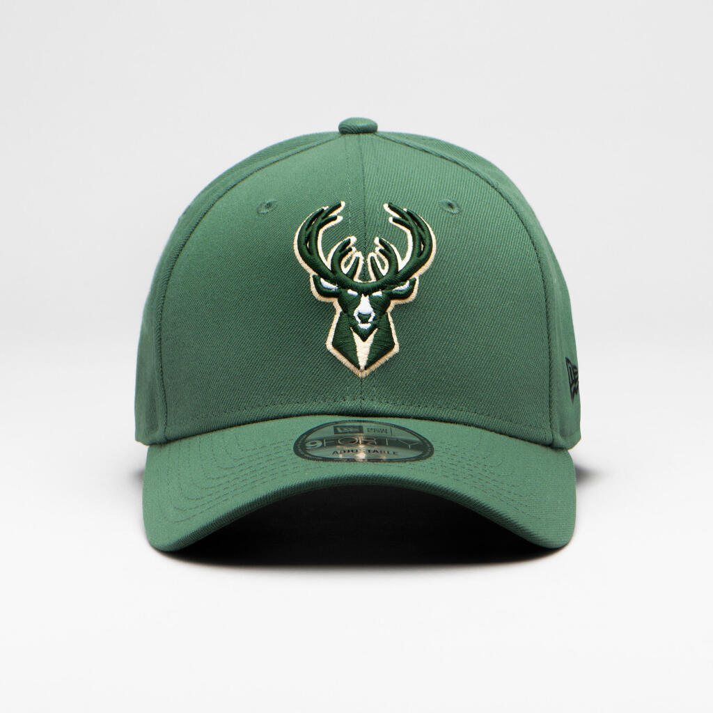 Suaugusiųjų krepšinio kepuraitė „Milwaukee Bucks“, žalia